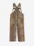 Meisjestuinbroek met print beige - vertbaudet enfant 