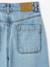 Meisjesjeans met destroyed effect JONEN lichtblauw+middenblauw - vertbaudet enfant 