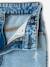 Meisjesjeans met destroyed effect JONEN lichtblauw+middenblauw - vertbaudet enfant 