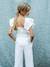 Jumpsuit voor meisjes Suzanne - CYRILLUS ecru - vertbaudet enfant 