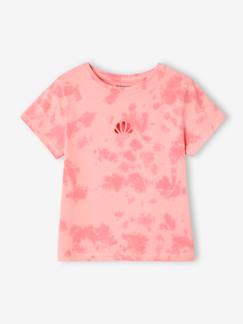 -T-shirt tie & dye met korte mouwen voor meisjes