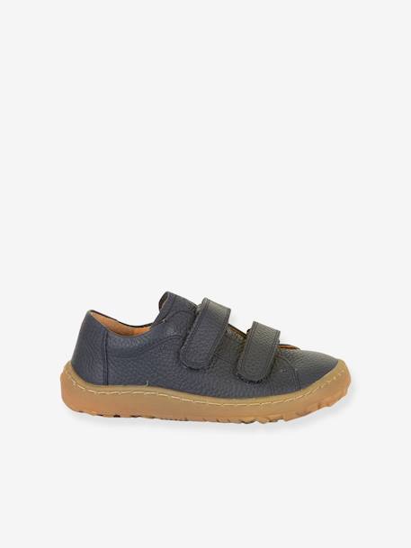 Barefootschoenen met klittenband voor meisjes BAREFOOT BASE FRODDO koraal+marineblauw+rozen - vertbaudet enfant 