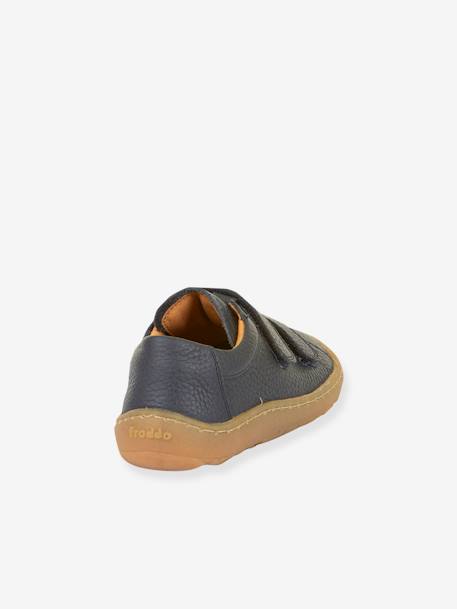 Barefootschoenen met klittenband voor meisjes BAREFOOT BASE FRODDO koraal+marineblauw+rozen - vertbaudet enfant 