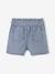 Gestreepte paperbag meisjesshort blauw, gestreept - vertbaudet enfant 