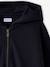 Cropped sweater met rits en capuchon voor meisjes JONEN antraciet - vertbaudet enfant 