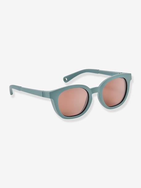 Bril 2-4 jaar SQUARE Bright BEABA bruin, bedrukt+groen - vertbaudet enfant 
