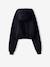 Cropped sweater met rits en capuchon voor meisjes JONEN antraciet - vertbaudet enfant 