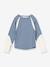 Functioneel T-shirt MATLENDI MINI A TURE grijsblauw+rozen - vertbaudet enfant 