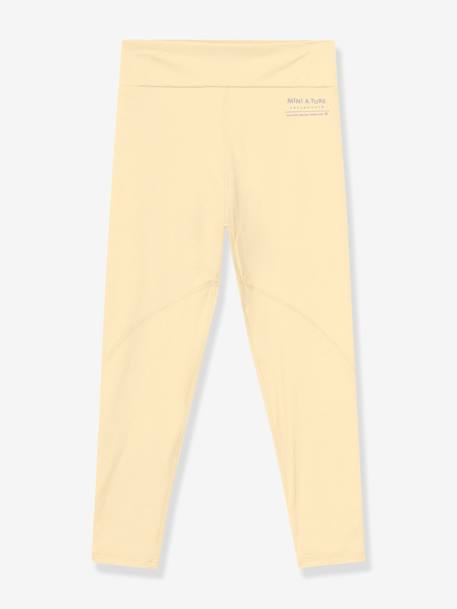Praktische legging MATLEE MINI A TURE lila+pastelgeel - vertbaudet enfant 