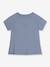 Praktisch T-shirt met verkoelend effect MATLOIS MINI A TURE grijsblauw+leiblauw+lila - vertbaudet enfant 