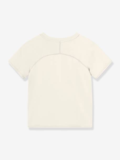Praktisch T-shirt met verkoelend effect MATBJERGI MINI A TURE bleekblauw+ecru+pastelgeel - vertbaudet enfant 