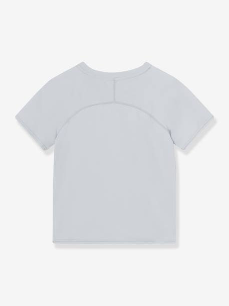 Praktisch T-shirt met verkoelend effect MATBJERGI MINI A TURE bleekblauw+ecru+pastelgeel - vertbaudet enfant 