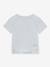 Praktisch T-shirt met verkoelend effect MATBJERGI MINI A TURE bleekblauw+ecru+pastelgeel - vertbaudet enfant 