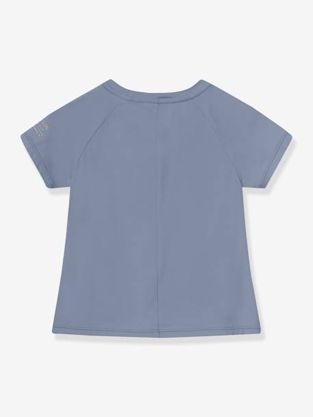 Praktisch T-shirt met verkoelend effect MATLOIS MINI A TURE grijsblauw+leiblauw+lila - vertbaudet enfant 