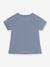 Praktisch T-shirt met verkoelend effect MATLOIS MINI A TURE grijsblauw+leiblauw+lila - vertbaudet enfant 