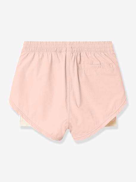 Praktische 2-in-1 short MATEIDIE MINI A TURE lichtgeel+lichtroze+rozen - vertbaudet enfant 