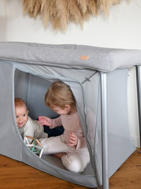 3-in-1 reisbed Eazy Sleep BEABA grijs - vertbaudet enfant 