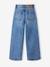Meisjesjeans met destroyed effect JONEN lichtblauw+middenblauw - vertbaudet enfant 