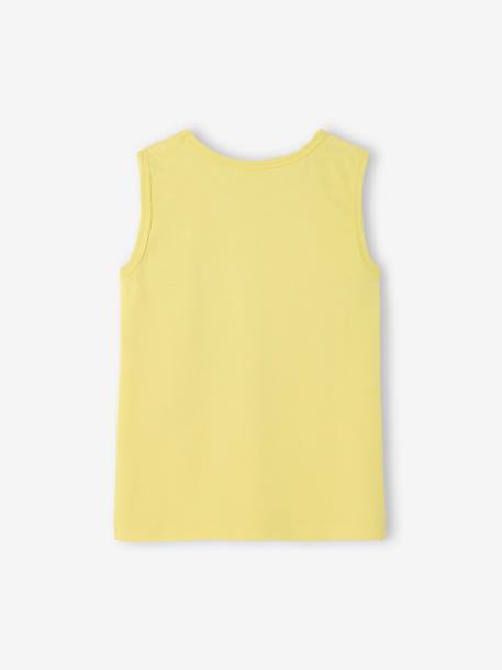 Set van 2 tanktops voor jongens veel geel+veel groen - vertbaudet enfant 