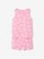 Set van 2 surf pyjamabroeken voor meisjes rozen - vertbaudet enfant 