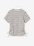 Set van 2 meisjesshirts met trekkoord JONEN paars - vertbaudet enfant 