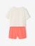 Set van 2 surf pyjamabroeken voor meisjes rozen - vertbaudet enfant 