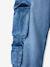 Denim loose battle jongensbroek denimgrijs+gebleekt denim - vertbaudet enfant 