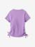 Set van 2 meisjesshirts met trekkoord JONEN paars - vertbaudet enfant 