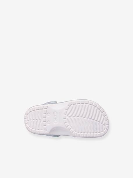 Baby Crocs Classic Iridescent Glitte rozen+wit - vertbaudet enfant 