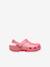 Baby Crocs Classic Iridescent Glitte rozen+wit - vertbaudet enfant 