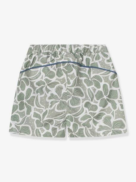 Zwemshort met print voor jongens MATMAKI MINI A TURE groen, bedrukt - vertbaudet enfant 