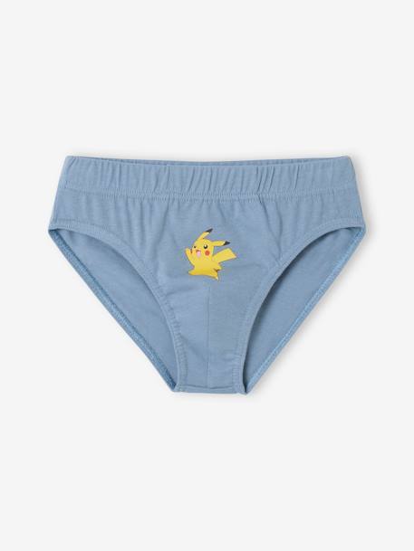 Set van 5 onderbroeken POKEMON® hemelsblauw - vertbaudet enfant 