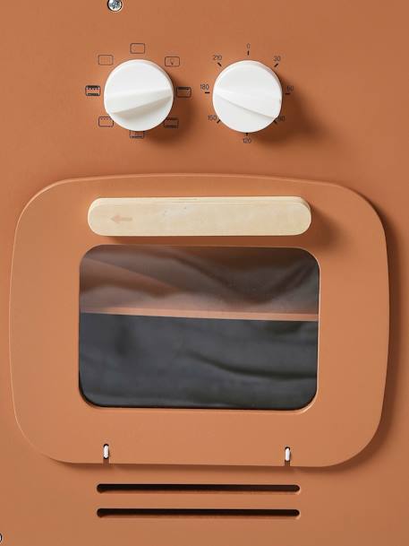 Houten design keukentje karamel+wit - vertbaudet enfant 
