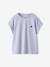 Set van 2 T-shirts met korte mouwen voor meisjes antraciet - vertbaudet enfant 