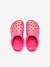 Baby Crocs Classic Iridescent Glitte rozen+wit - vertbaudet enfant 