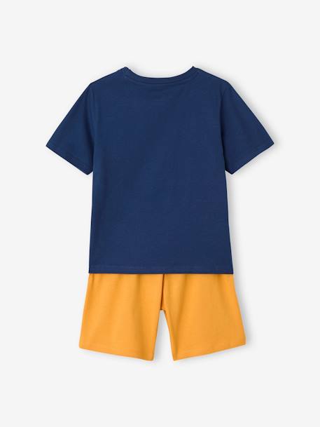 Set van 2 pyjamashorts met dieren voor jongens meerkleurig - vertbaudet enfant 