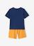 Set van 2 pyjamashorts met dieren voor jongens meerkleurig - vertbaudet enfant 