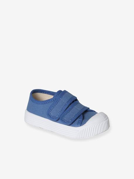 Babysneakers met klittenband - Gemaakt in Frankrijk indigoblauw - vertbaudet enfant 