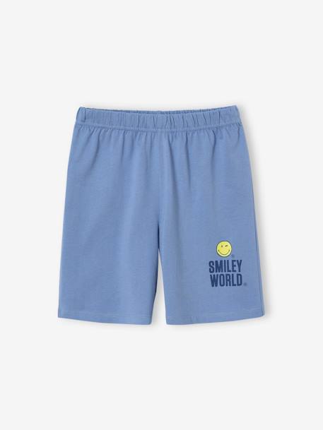 Pyjashort Smiley World® so tired chambrayblauw - vertbaudet enfant 