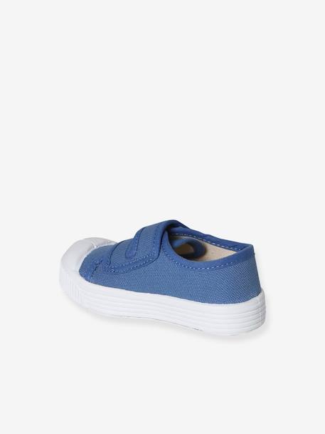 Babysneakers met klittenband - Gemaakt in Frankrijk indigoblauw - vertbaudet enfant 
