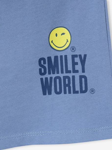 Pyjashort Smiley World® so tired chambrayblauw - vertbaudet enfant 
