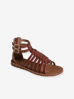 -Spartaanse leren sandalen voor kinderen, kleuterschoolcollectie