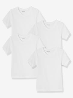 Jongens-Ondergoed-Set van 4 T-shirts
