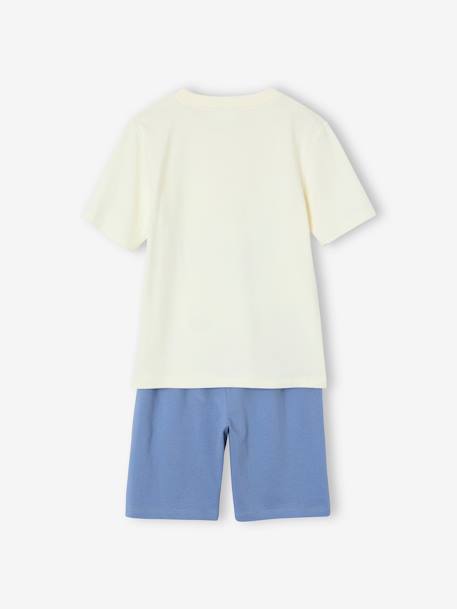 Pyjashort Smiley World® so tired chambrayblauw - vertbaudet enfant 
