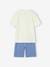 Pyjashort Smiley World® so tired chambrayblauw - vertbaudet enfant 