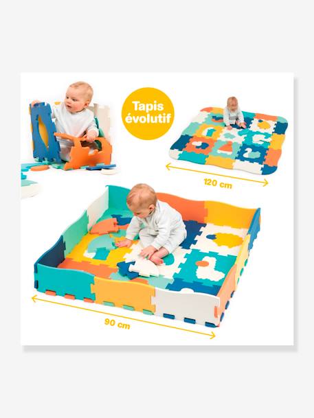 Tegeltapijt randen en hoeken LUDI meerkleurig - vertbaudet enfant 