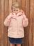 3-in-1 parka voor meisjes lichtroze - vertbaudet enfant 