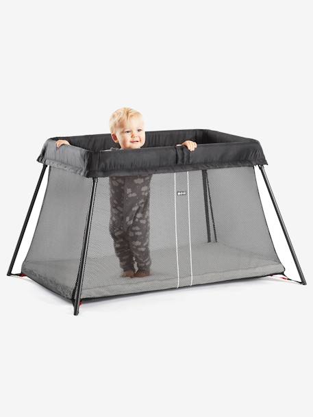Campingbed Light BABYBJORN DONKERGROEN+ZWART - vertbaudet enfant 