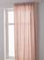 Katoenen gaasbuisgordijn ecru+grijsblauw+kaneel+mokka+roze (poederkleur)+rozen+saliegroen+wit - vertbaudet enfant 