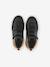 Hoge kindersneakers met klittenband ongewassen denim+zwart - vertbaudet enfant 